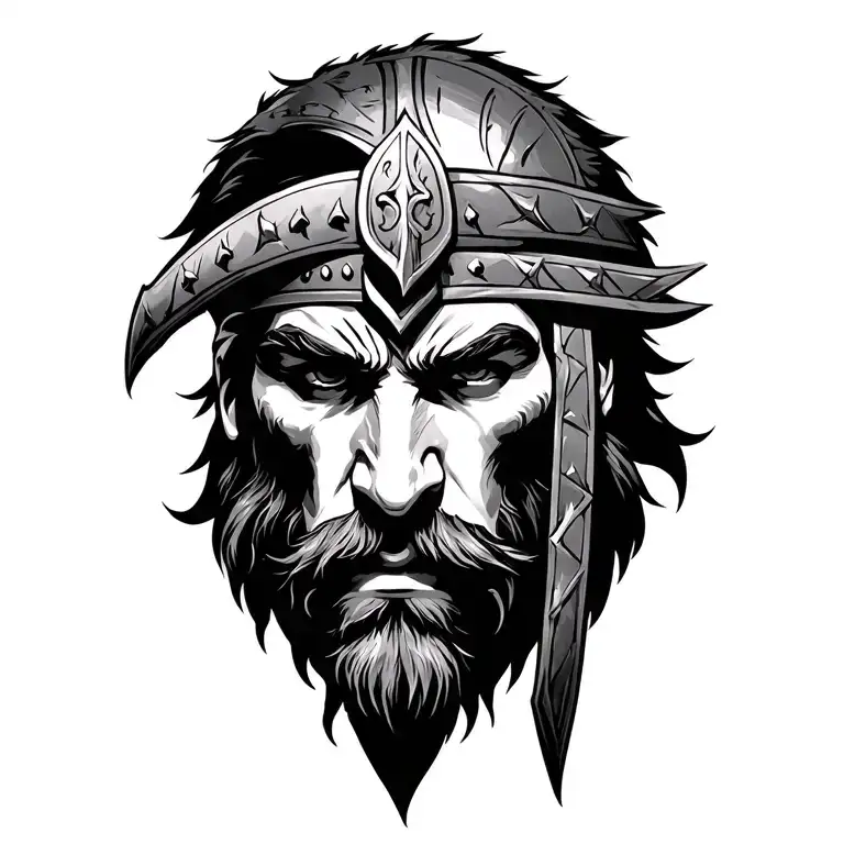 Vikings Warrior Black