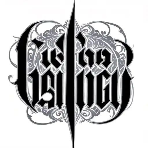 Two Word Ambigram Generator