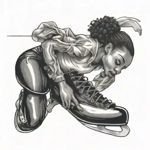 Black Girl Figure Skater