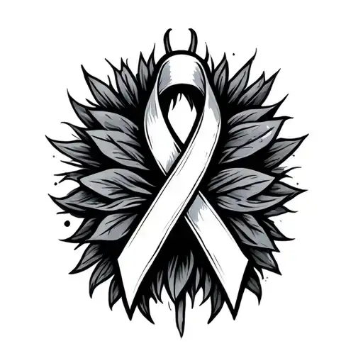 Lung Cancer Ribbon