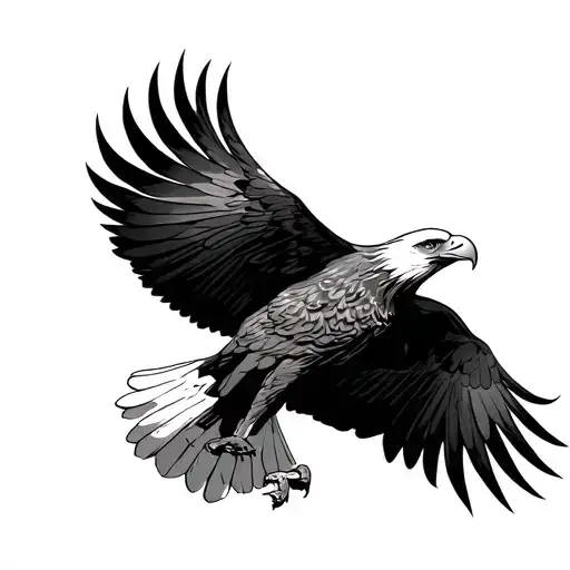 Eagle Flying