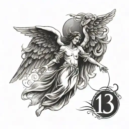 Angel With Number 13