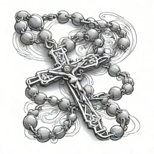 Rosary Beads Wrapping