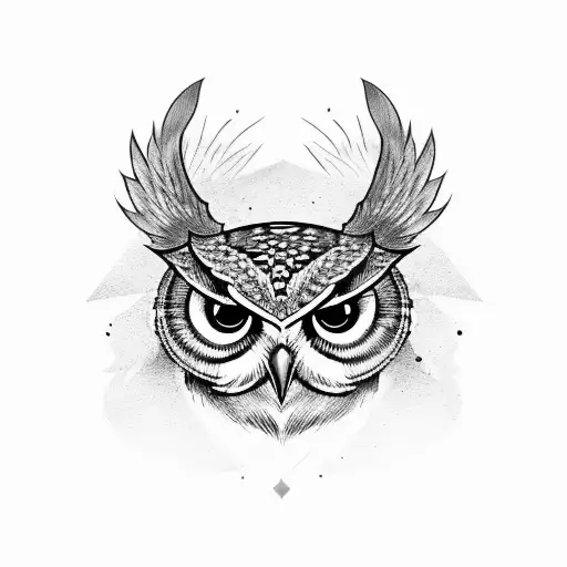 Owl With A Sword