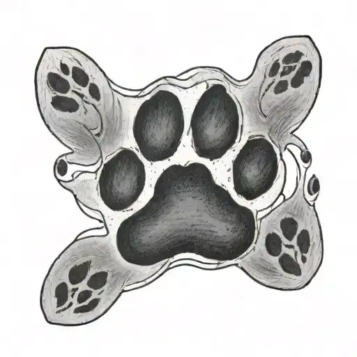 Dog Paw Print