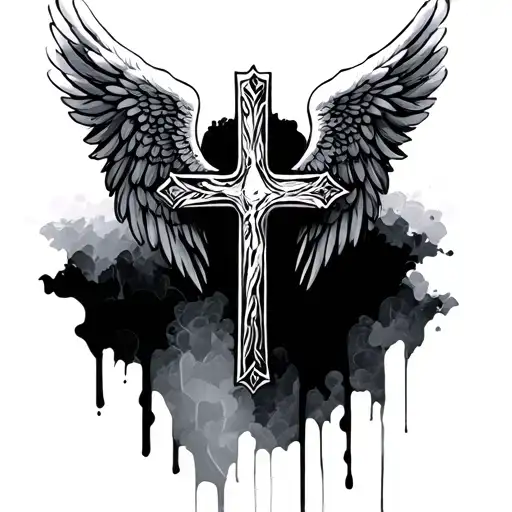 Angel Wings Cross
