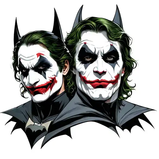 Batman And Joker Ying