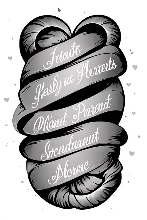 Grandparents And Parents Names Written