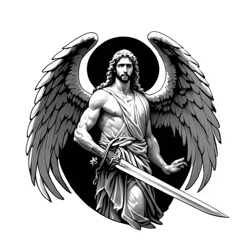 Angel Michael With Sword