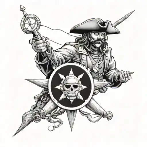 Nautical Pirate Coast Guard