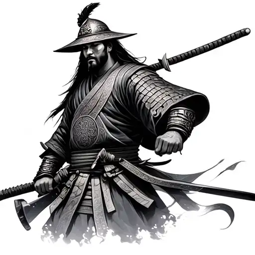 Japanese Samurai Warrior