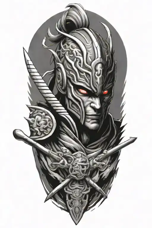 Yoshimitsu Tekken With Sword Head Only