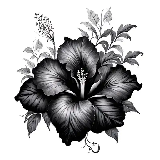 Hibiscus Vines Wispy And Dainty