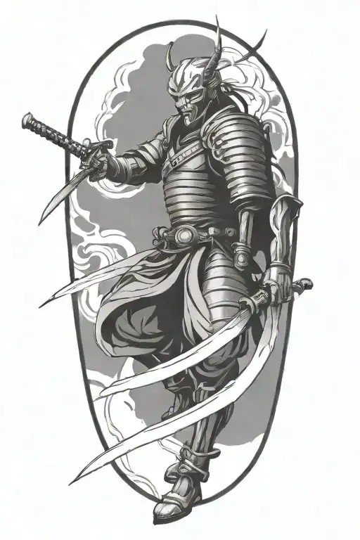 Yoshimitsu With One Sword On Back