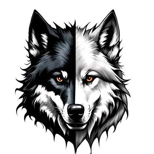 Half Vampire And Half Wolf