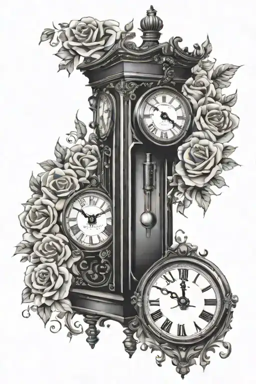 Grandfather Clock Kids Names In Pendulum