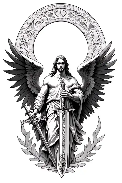 Arch Angel Michael Sword