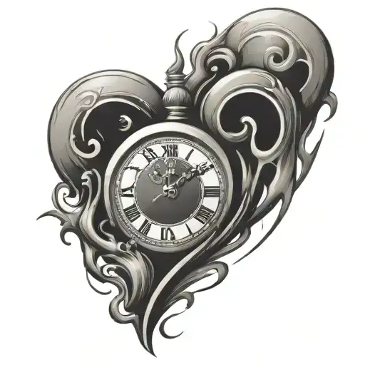 Heart Shaped Clock
