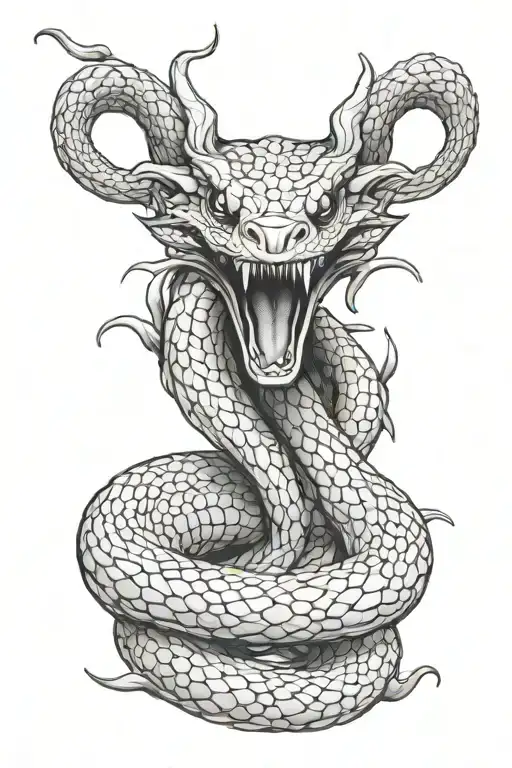 Demonic Viper Snake