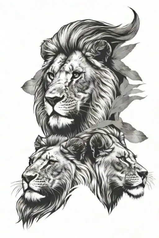 Lion And Lioness Matching