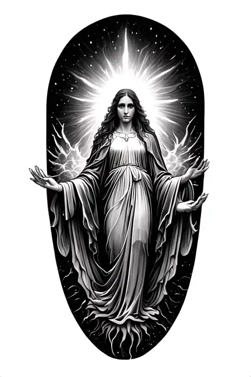 Spirit Going To Heaven Gates