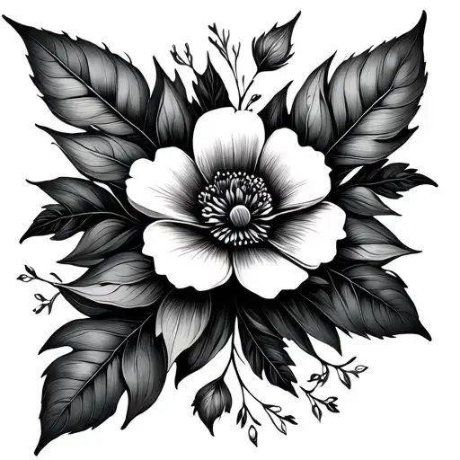 Pretty Floral Leaves