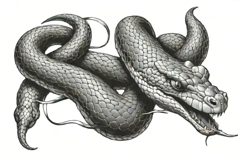 Python Snake Wrapping