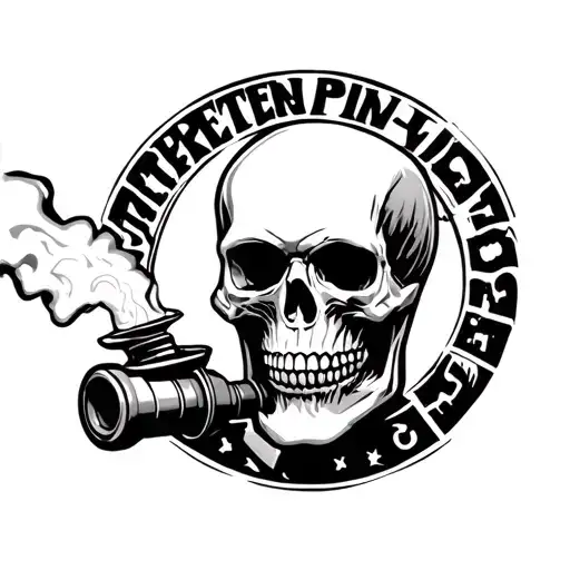 Skull Pipefitter Grinder Torch