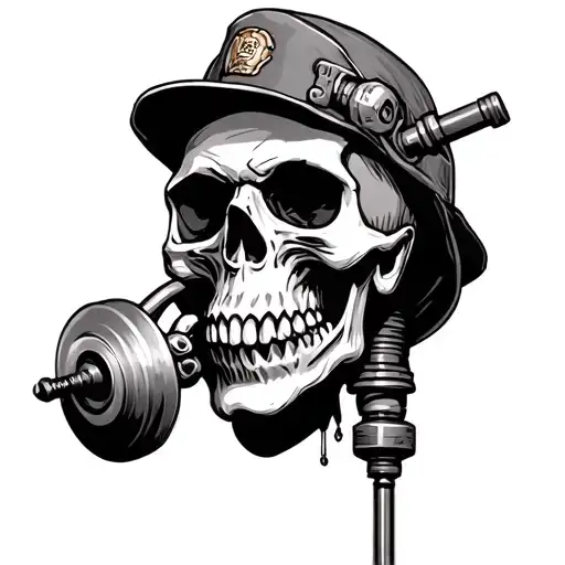 Skull Pipefitter Grinder