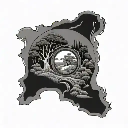 New Zealand And Hobbit Hole