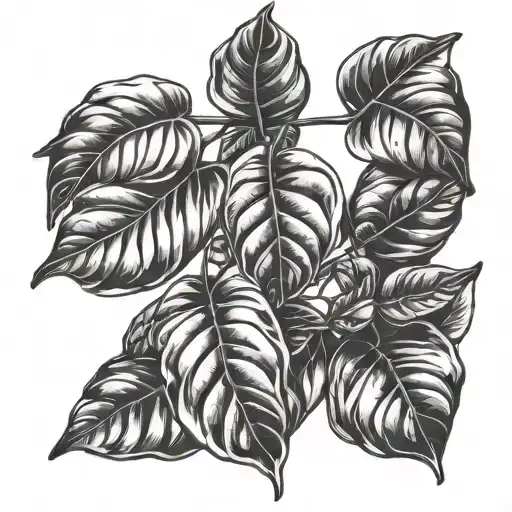 Coffee Plant Leaves