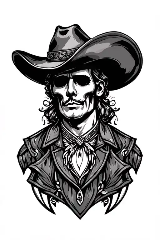 Western Leather Tooling Design