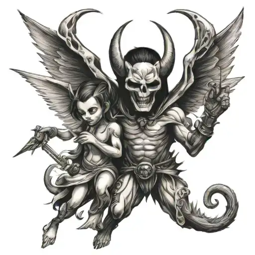 Demon & Angel