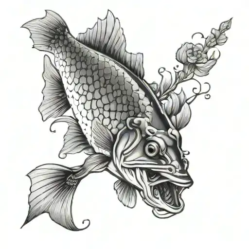 Bass Fish That Is Also A Gitar