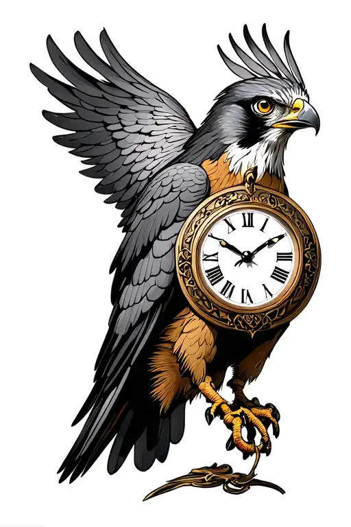 Clock Cards Falcon