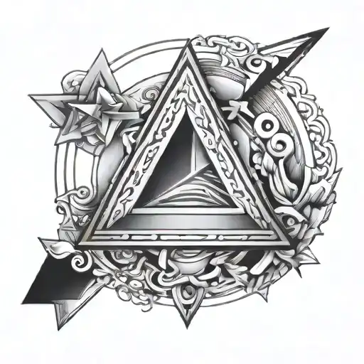 Triangle Inside A Circle