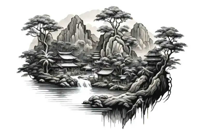 Vietnamese Traditional Landscape