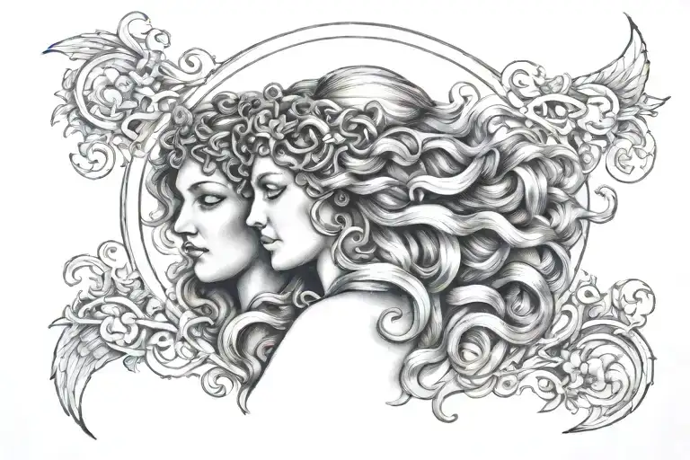 Medusa And Athena And Aphrodite