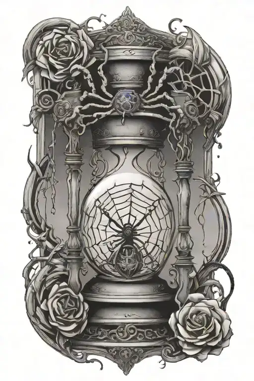 Spider And Hourglass