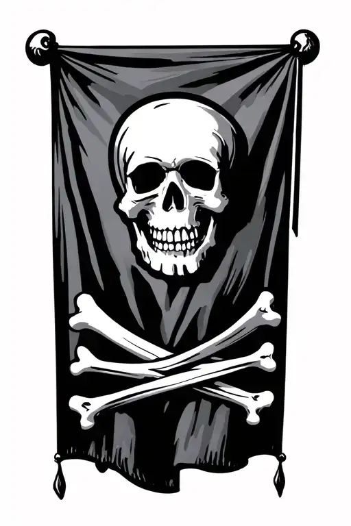 Simple Jolly Roger Flag