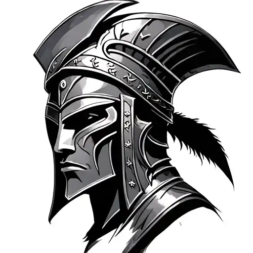 Spartan Warrior Facing