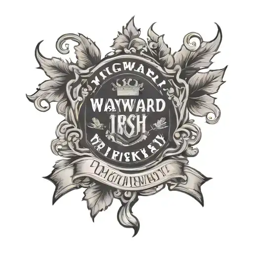 Wayward Irish Whiskey Label