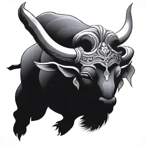 Aggressive Nandi Bull