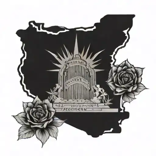 Arizona Illinois State Sign