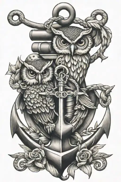 Anchor And Owls