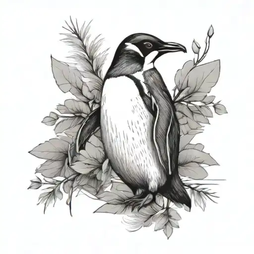 Penguin Minimalist Cute