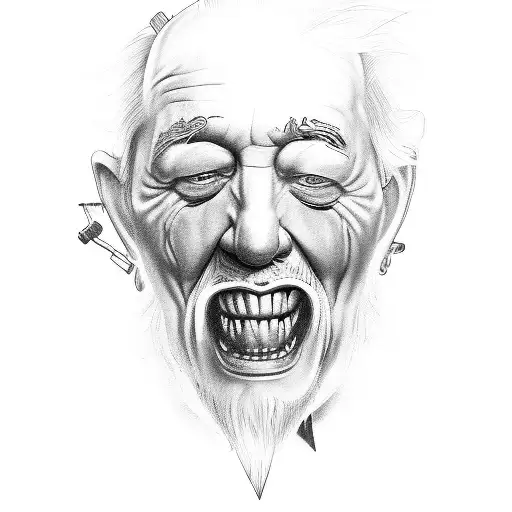 Grandpa Word A Harley Davidson