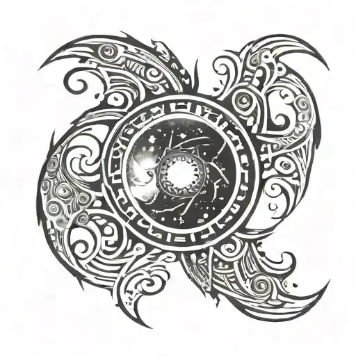 Galaxy Tribal Design