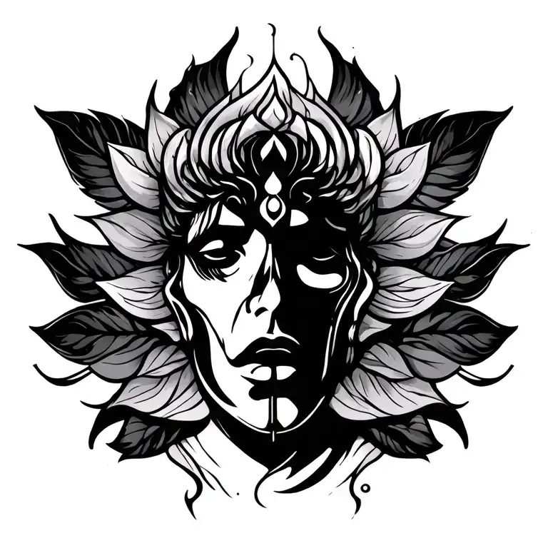 Spiritual Tattoo Design