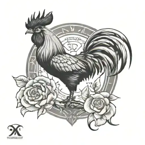 Rooster X Libra Zodiac Sign